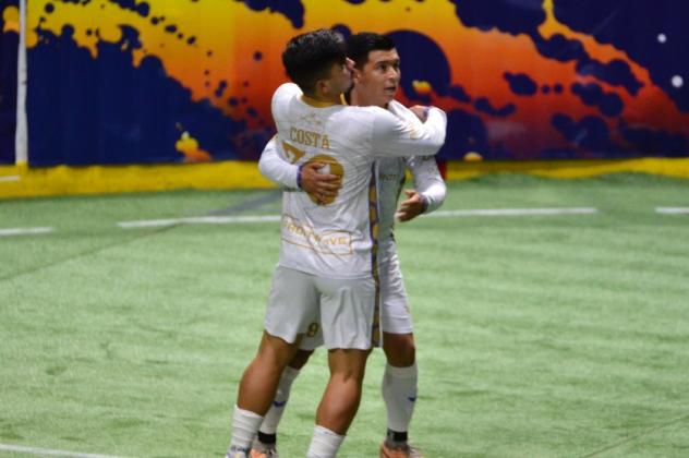 San Diego Sockers celebrate a goal