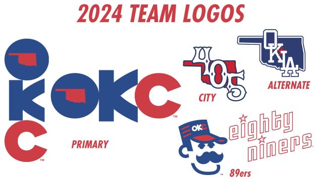 Oklahoma City Baseball Club logos