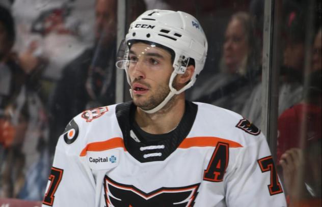 Lehigh Valley Phantoms defenseman Louie Belpedio