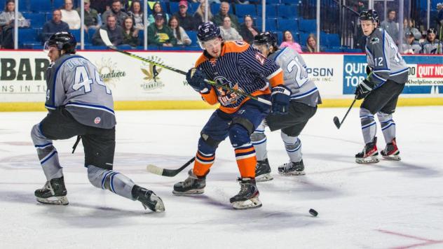 Wichita Thunder's Jay Dickman in action