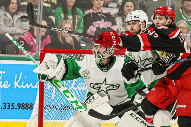 Grand Rapids Griffins' Amadeus Lombard in action