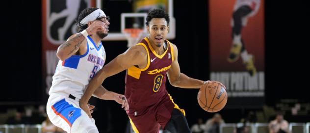 Zhaire Smith of the Cleveland Charge vs. the Oklahoma City Blue