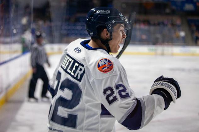 Worcester Railers forward Daylan Kuefler