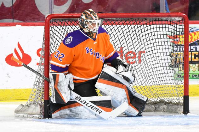 Reading Royals goaltender Parker Gahagen