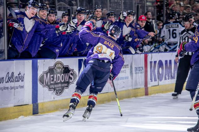 Alec Baer of the Peoria Rivermen