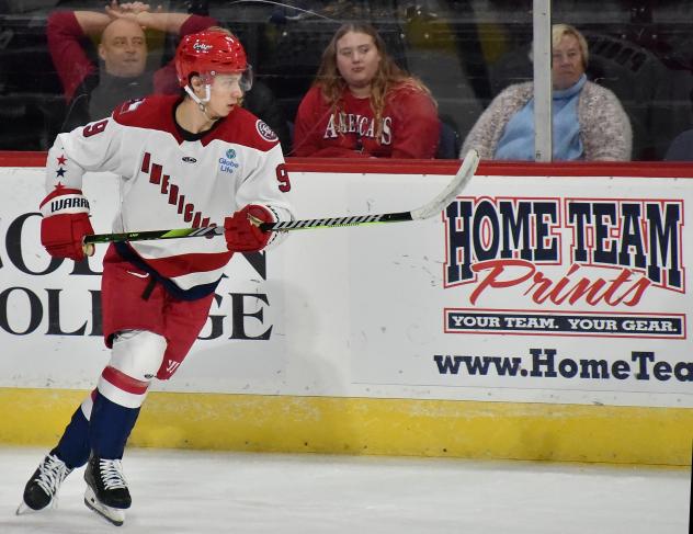 Allen Americans forward William Provost