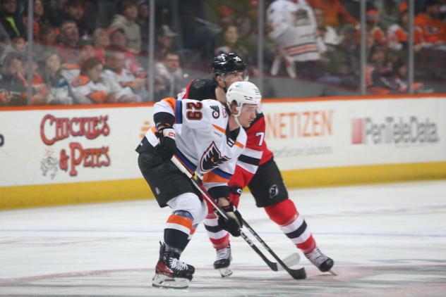 Lehigh Valley Phantoms forward Alexis Gendron