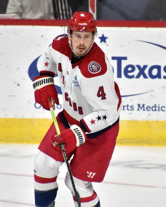 Allen Americans captain Kris Myllari