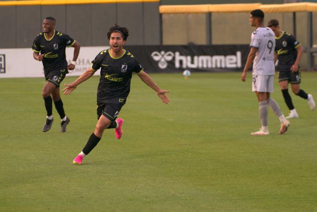 Memphis 901 FC attacker Noe Meza