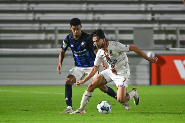 Memphis 901 FC attacker Noe Meza