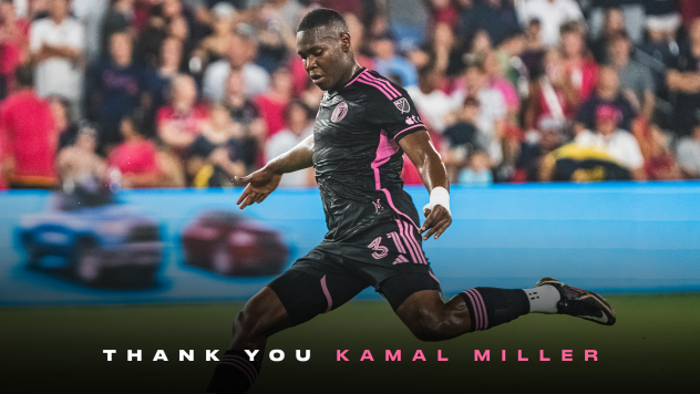 Inter Miami CF defender Kamal Miller