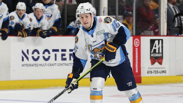 Brandon Hawkins of the Toledo Walleye