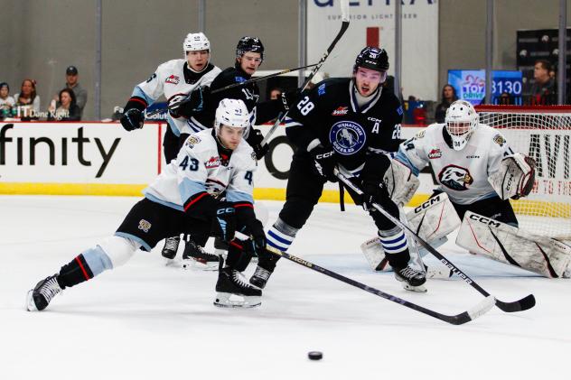 Wenatchee Wild forward Conor Geekie