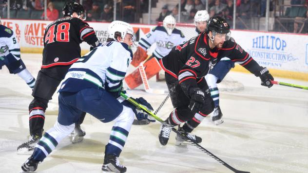 Adirondack Thunder's Travis Broughman in action