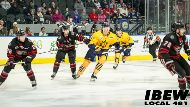 Indy Fuel face the Norfolk Admirals