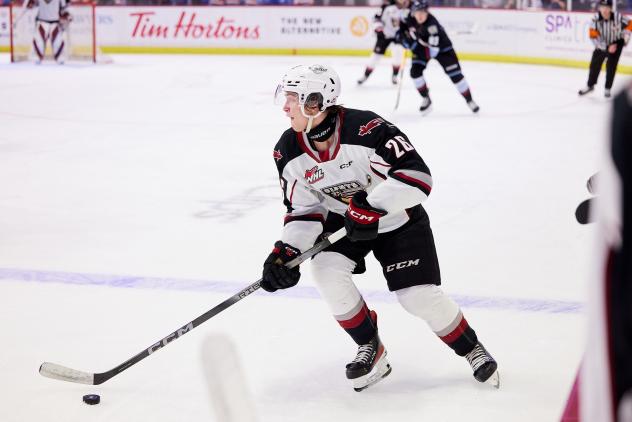 Vancouver Giants forward Justin Ivanusec