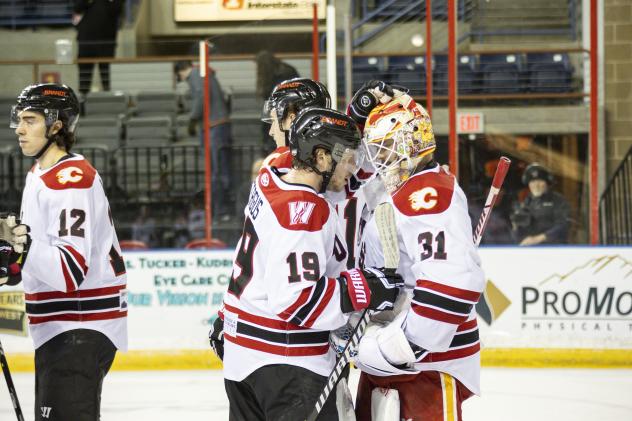 Rapid City Rush's AT.J. Fergus and Matt Radomsky on game night