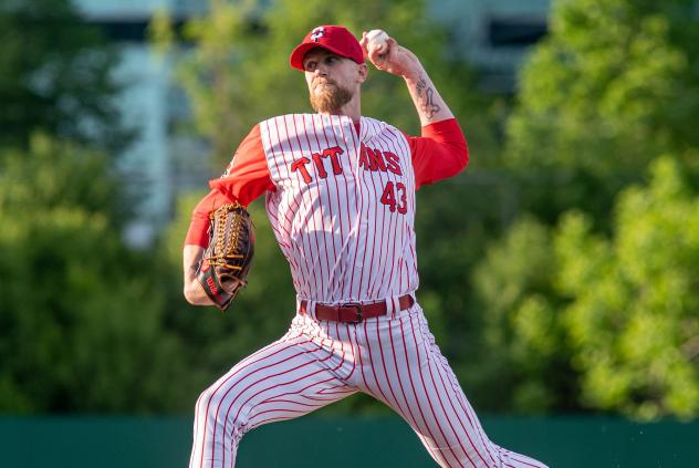 Ottawa Titans pitcher Evan Grills