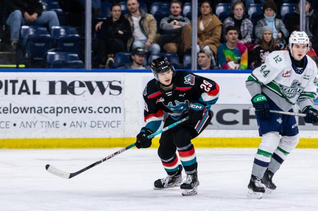 Kelowna Rockets forward Hiroki Gojsic