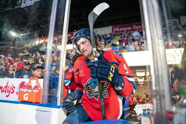 Springfield Thunderbirds defenseman Tyler Tucker
