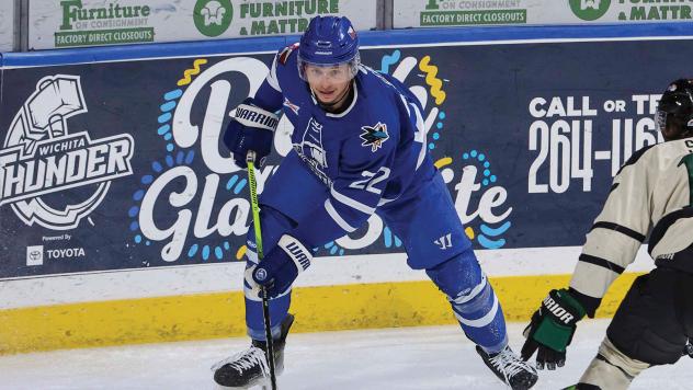 Michal Stinil of the Wichita Thunder