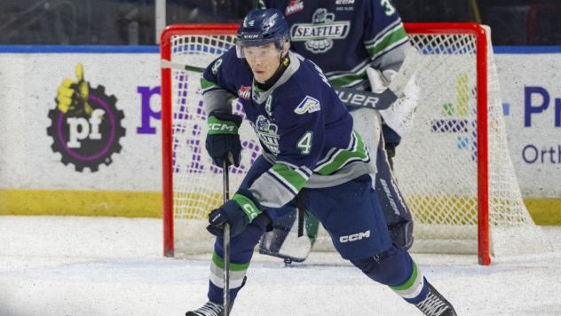 Seattle Thunderbirds defenseman Jeremy Hanzel