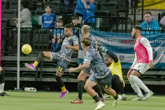 St. Louis Ambush battle the Baltimore Blast