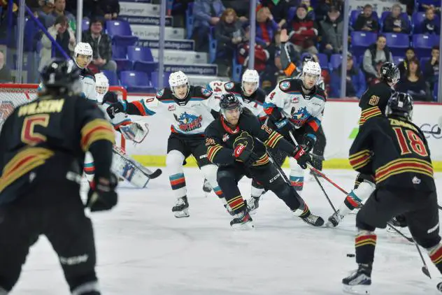 Kelowna Rockets take on the Vancouver Giants