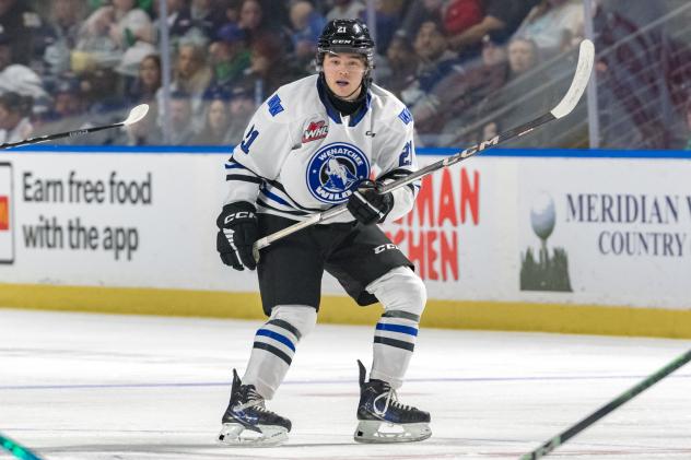 Wenatchee Wild's Sam Ward on game night