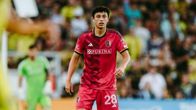 St. Louis CITY SC Loans midfielder Miguel Perez