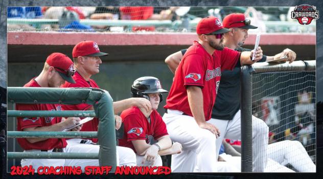 Hickory Crawdads Manager Chad Comer