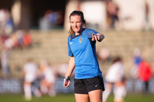 North Carolina Courage Assistant Coach Emma Thomson