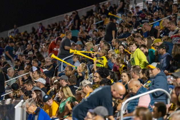 Pittsburgh Riverhounds fans at at Highmark Stadium