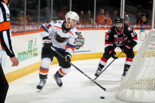Lehigh Valley Phantoms center Jordy Bellerive