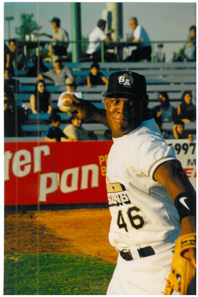 Adrian Beltre with the San Antonio Missions