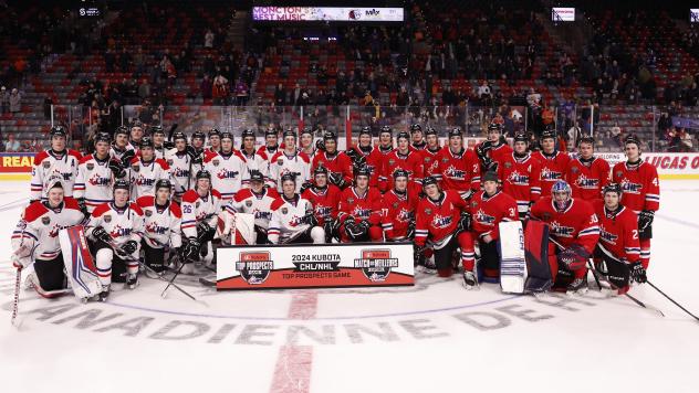 2024 Kubota CHL/NHL Top Prospects Game players on game night