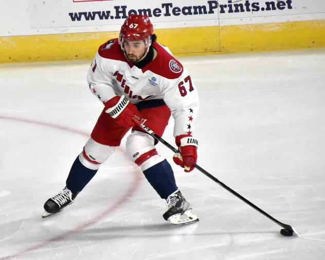 Allen Americans' Hank Crone in action