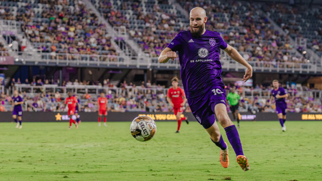 Louisville City FC forward Brian Ownby