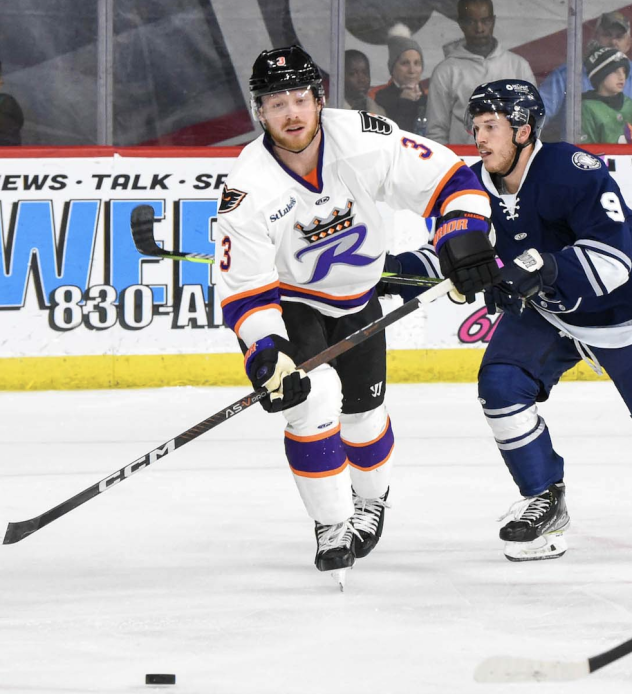 Reading Royals defenseman Adam Karashik