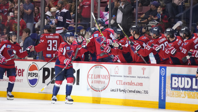 South Carolina Stingrays celebrate win