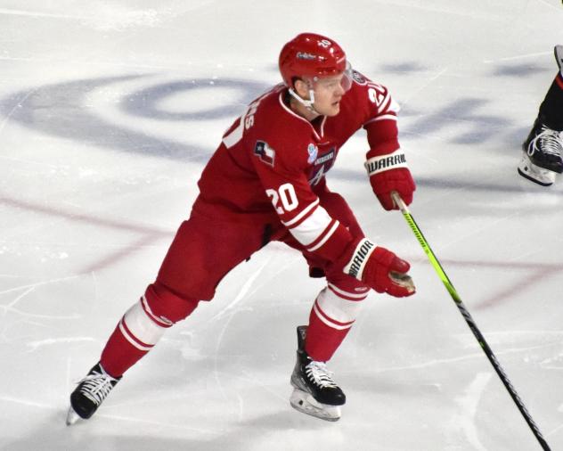 Allen Americans' Eric Williams in action