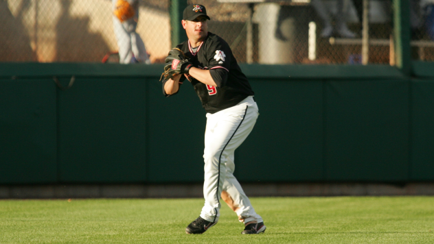 Michael Ryan with the Albuquerque Isotopes