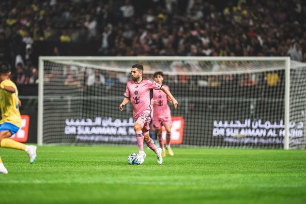 Inter Miami CF in preseason action in Saudi Arabia