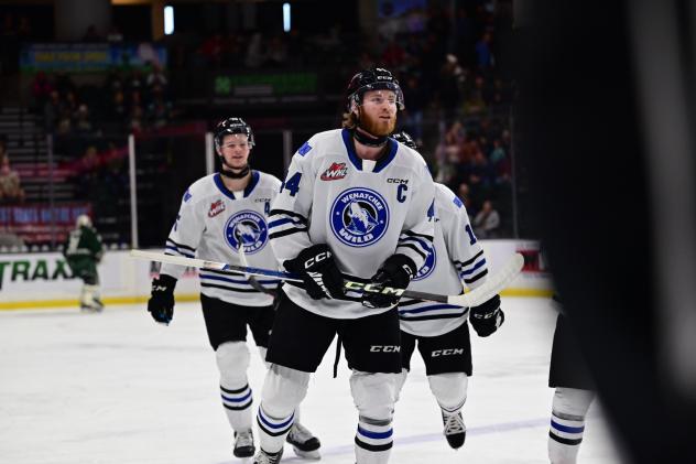 Wenatchee Wild's Graham Sward on game night