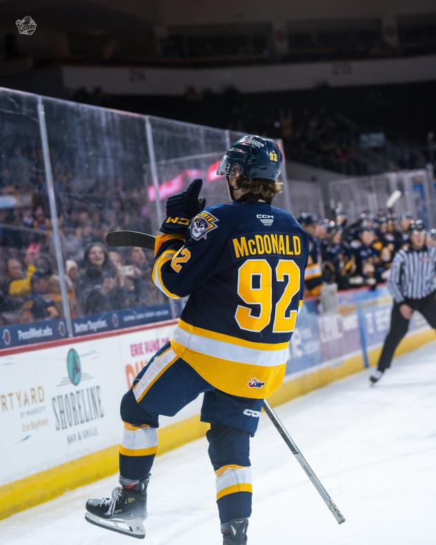Bruce McDonald of the Erie Otters