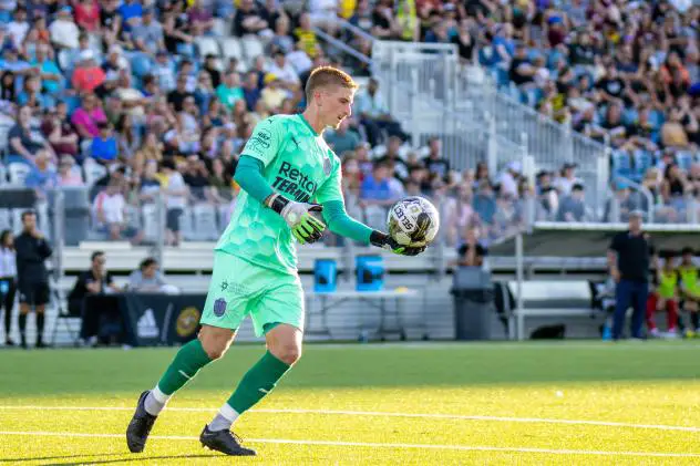South Georgia Tormenta FC goalkeeper Drew Romig