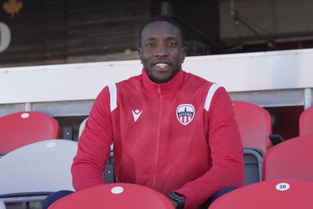 Atlético Ottawa defensive midfielder Abou Sissoko