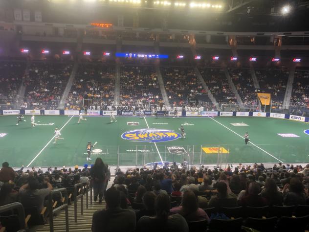 A look at the action as the Georgia Swarm take on the Vancouver Warriors