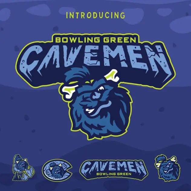 Bowling Green Cavemen logo