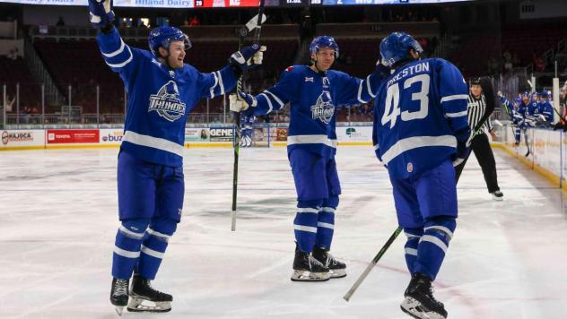 Wichita Thunder on the ice